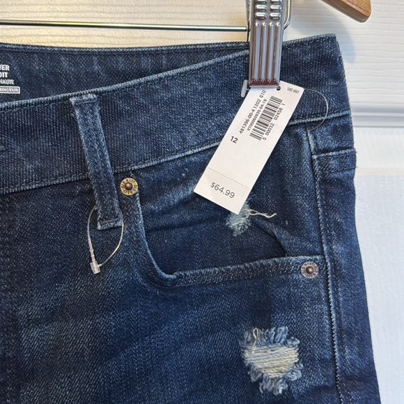 Old Navy Power straight high rise jeans size 12 - Picture 5 of 7